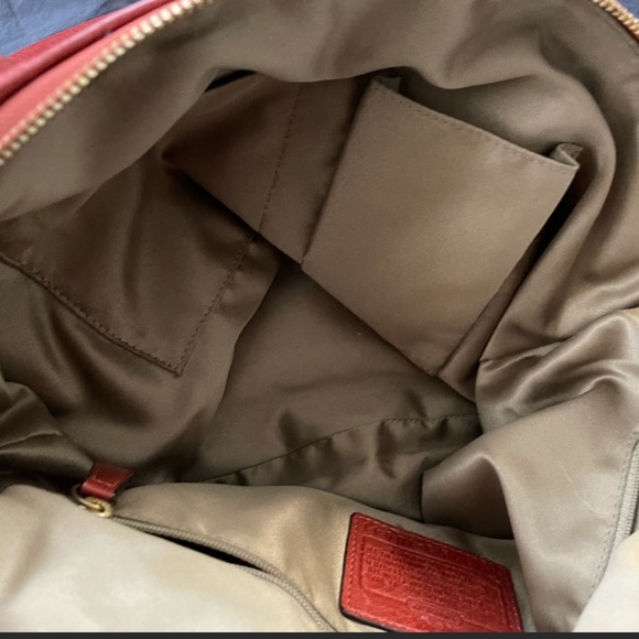 Coach Madison Isabelle bag in Persimmon color - Picture 7 of 9